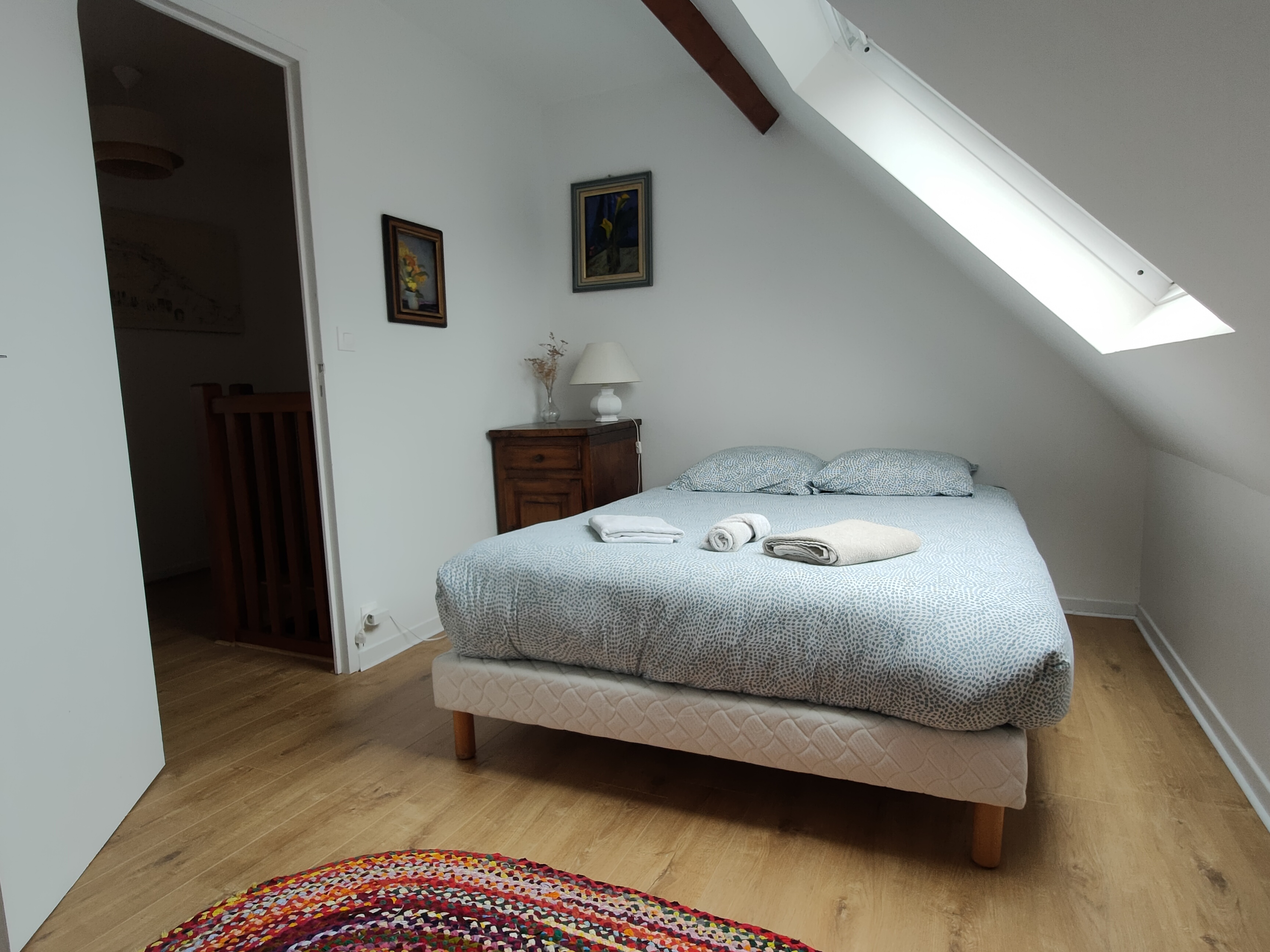 Chambre sous les toits pour un weekend prolongé Normandie