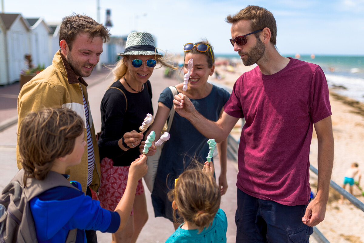 Pause gourmande en bord de mer